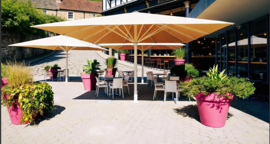 Commercial Umbrellas for Restaurants